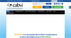 Desktop Screenshot of cabvi.org